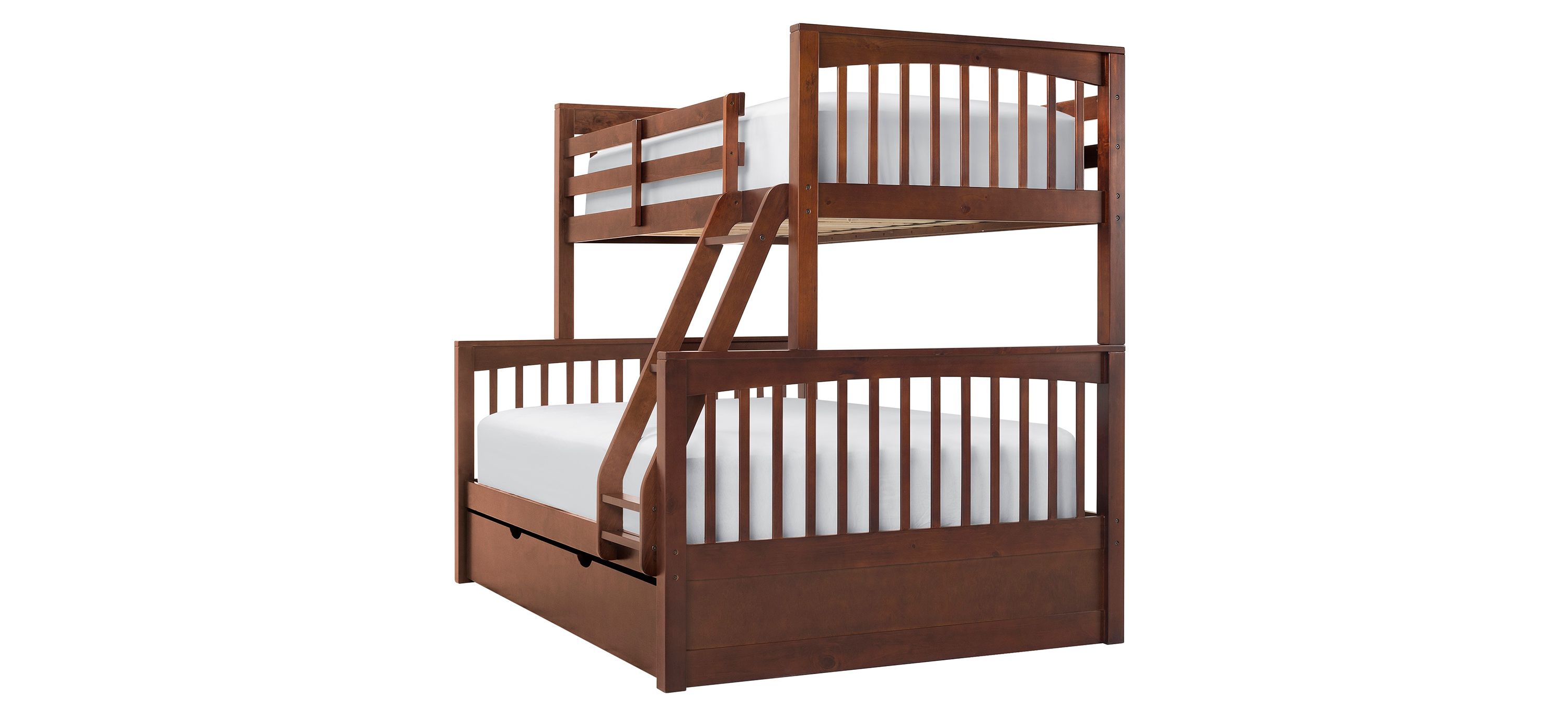Jordan Twin Over Full Bunk Bed w/ Trundle