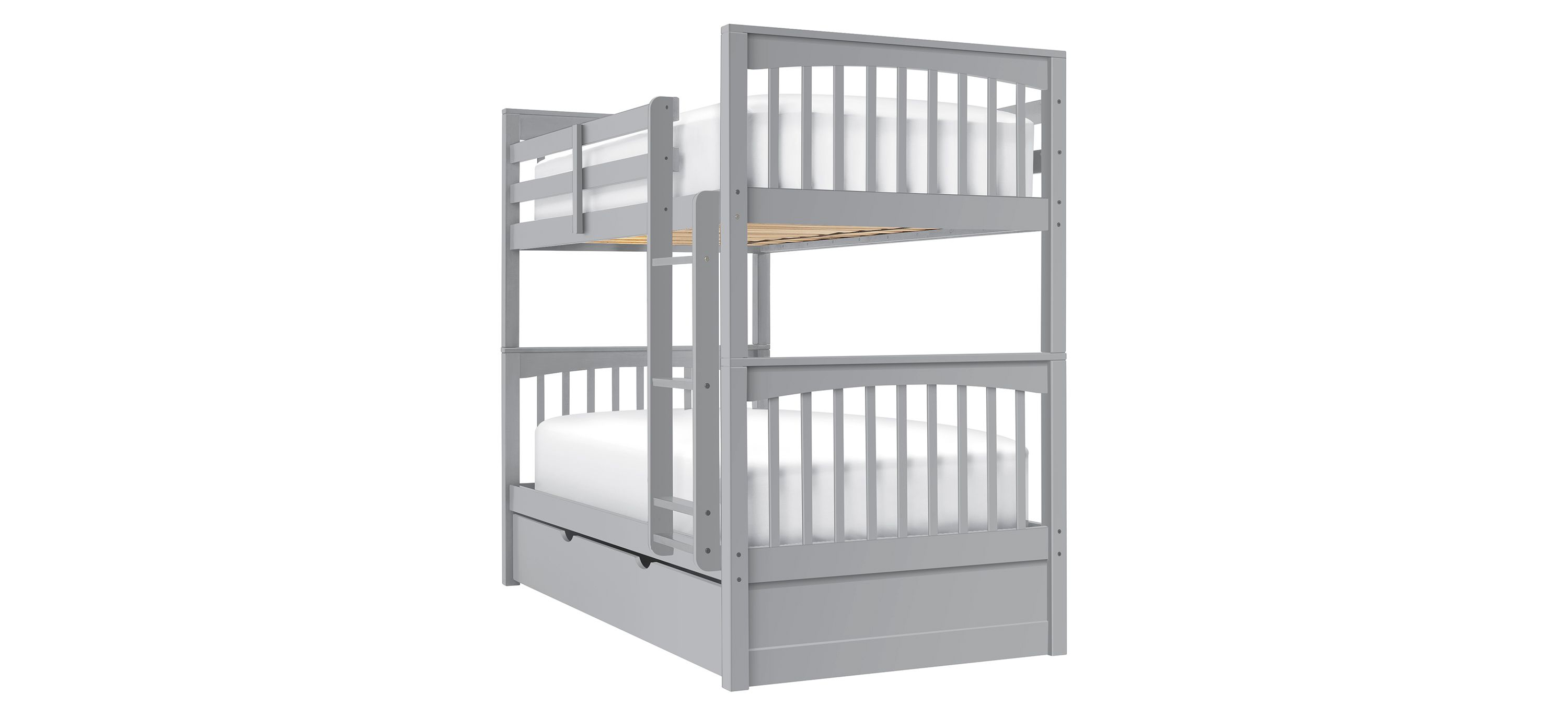 Jordan Twin-Over-Twin Bunk Bed w/ Trundle