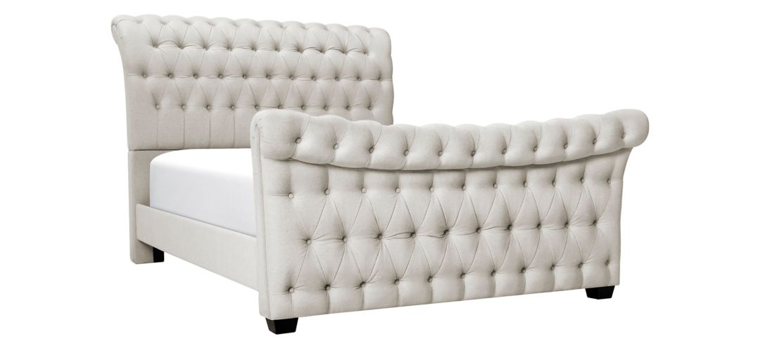 598110787 Odette Upholstered Sleigh Bed sku 598110787