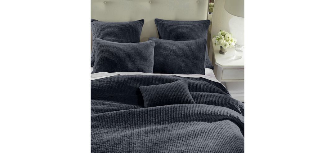 Stonewashed Cotton Velvet 3pc. Quilt Set