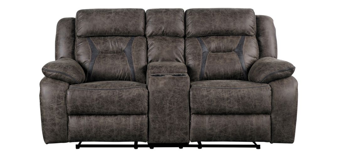 204199890 Lecter Reclining Console Loveseat sku 204199890