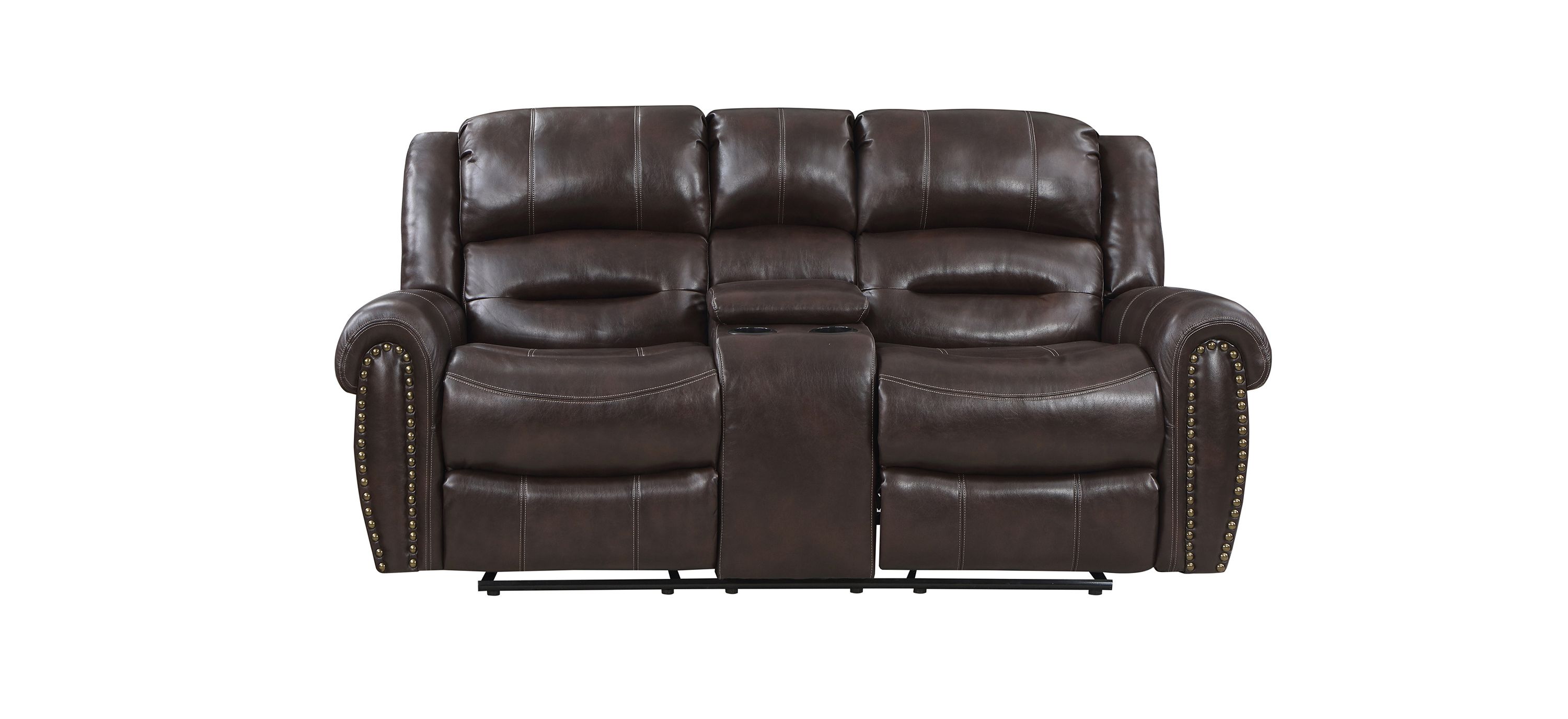 Cameron Double Glider Reclining Loveseat with Console