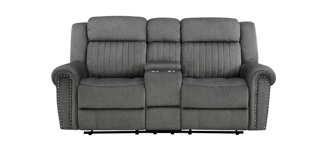 205276591 Lanning Double Reclining Loveseat with Center Cons sku 205276591