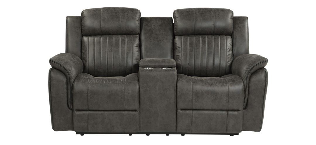 Spivey Double Reclining Loveseat with Center Console