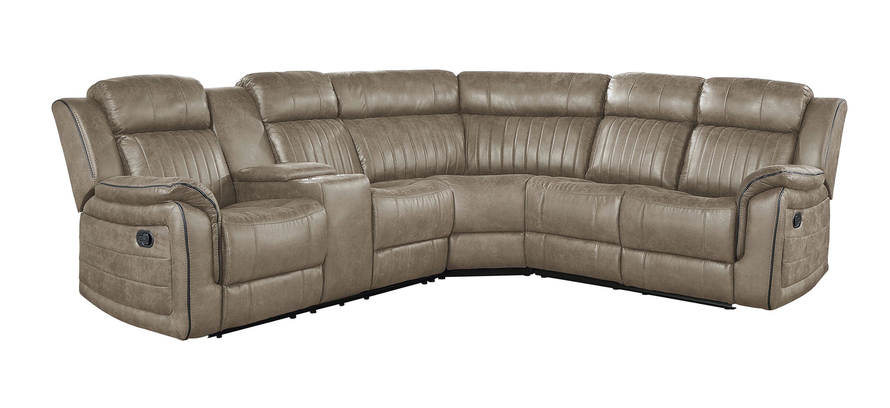 Spivey 3-Piece Reclining Sectional