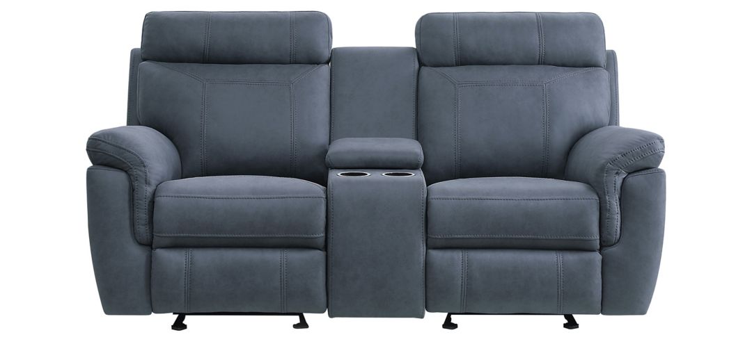 Walter Double Glider Reclining Loveseat With Center Console