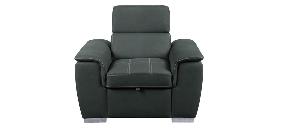 8228GY-1 Elenor Twin Sleeper Chair sku 8228GY-1