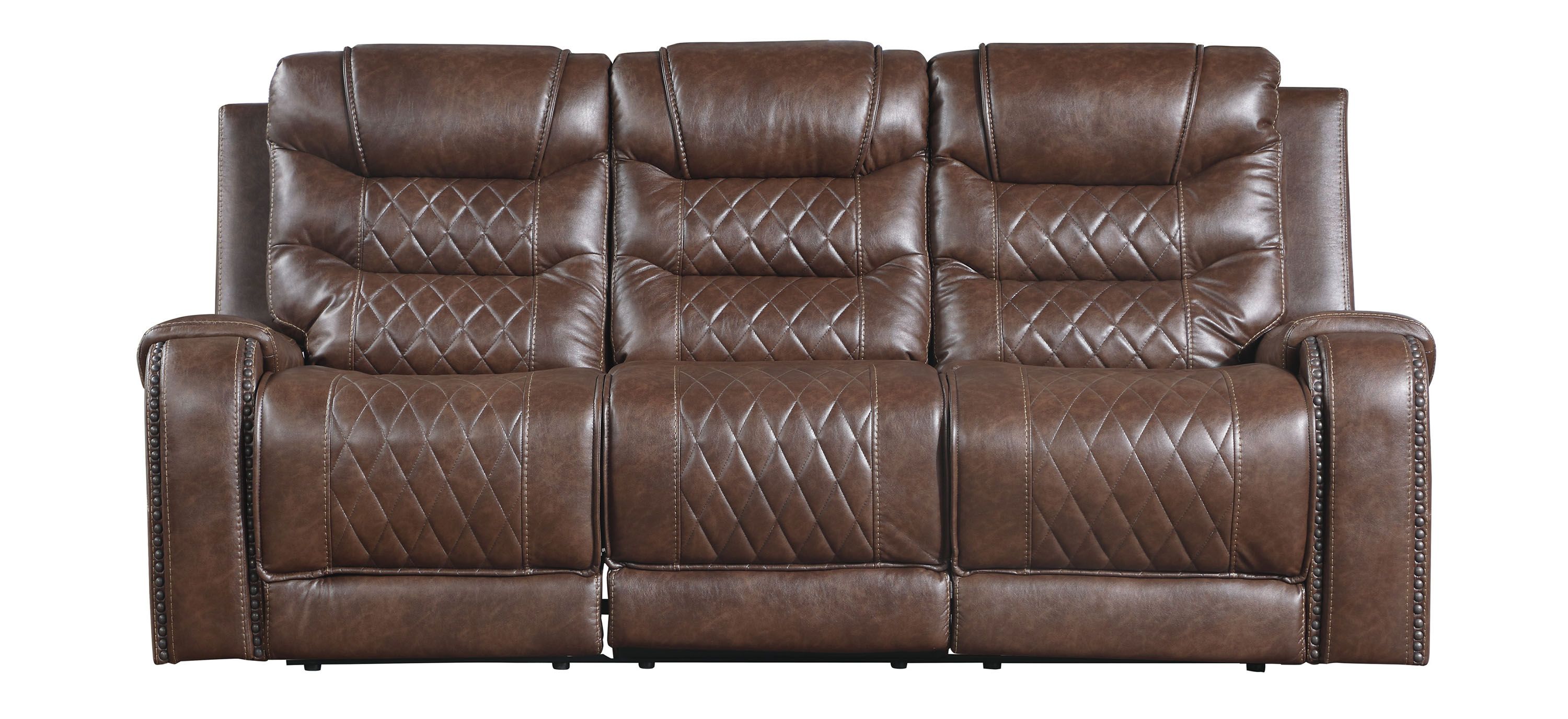 Greenway Double Reclining Sofa w/ USB