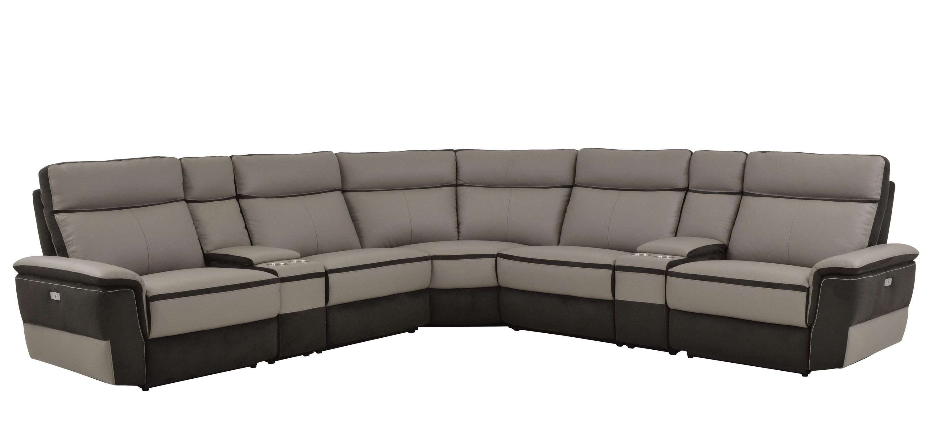 Fulton 7-pc Power Reclining Sectional