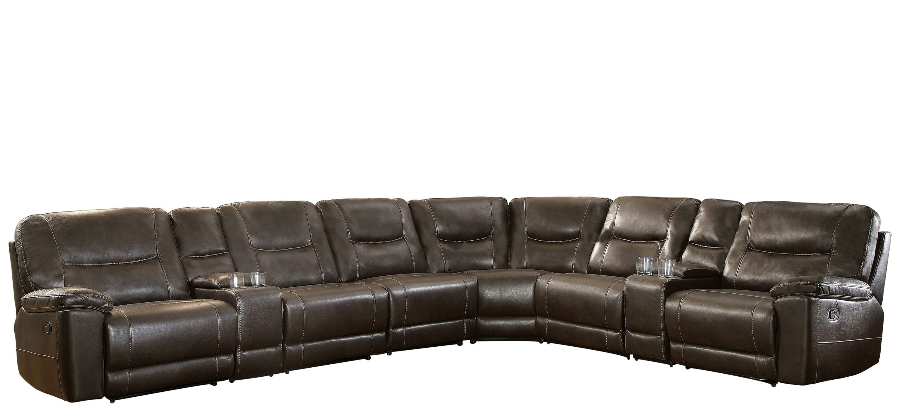 Emilio 8-Piece Modular Reclining Sectional