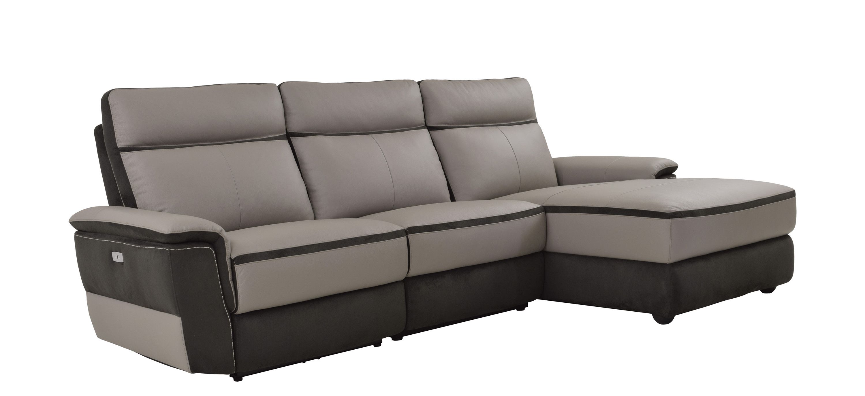 Fulton Power Reclining Sectional Sofa w/ RAF Chaise