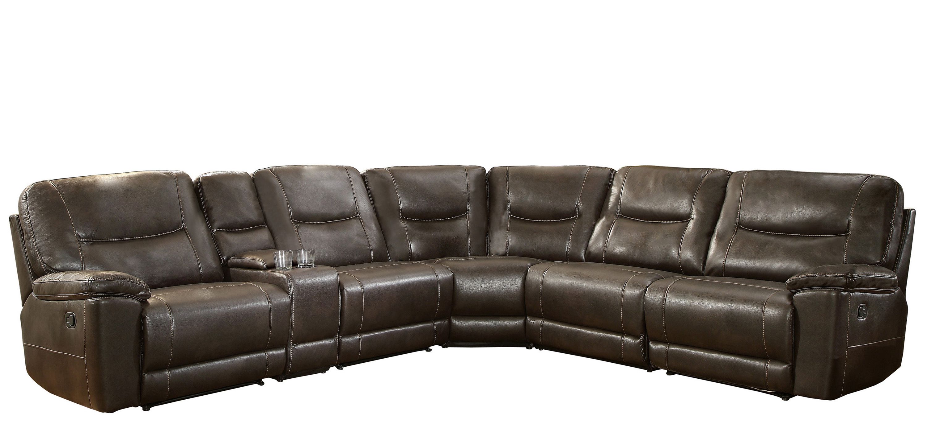 Emilio 6-Piece Modular Reclining Sectional