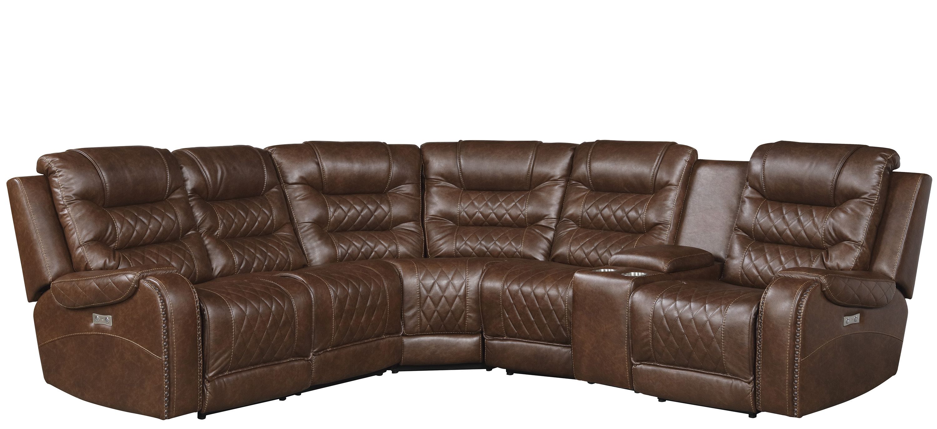 6-pc. Modular Power Reclining Sectional Sofa