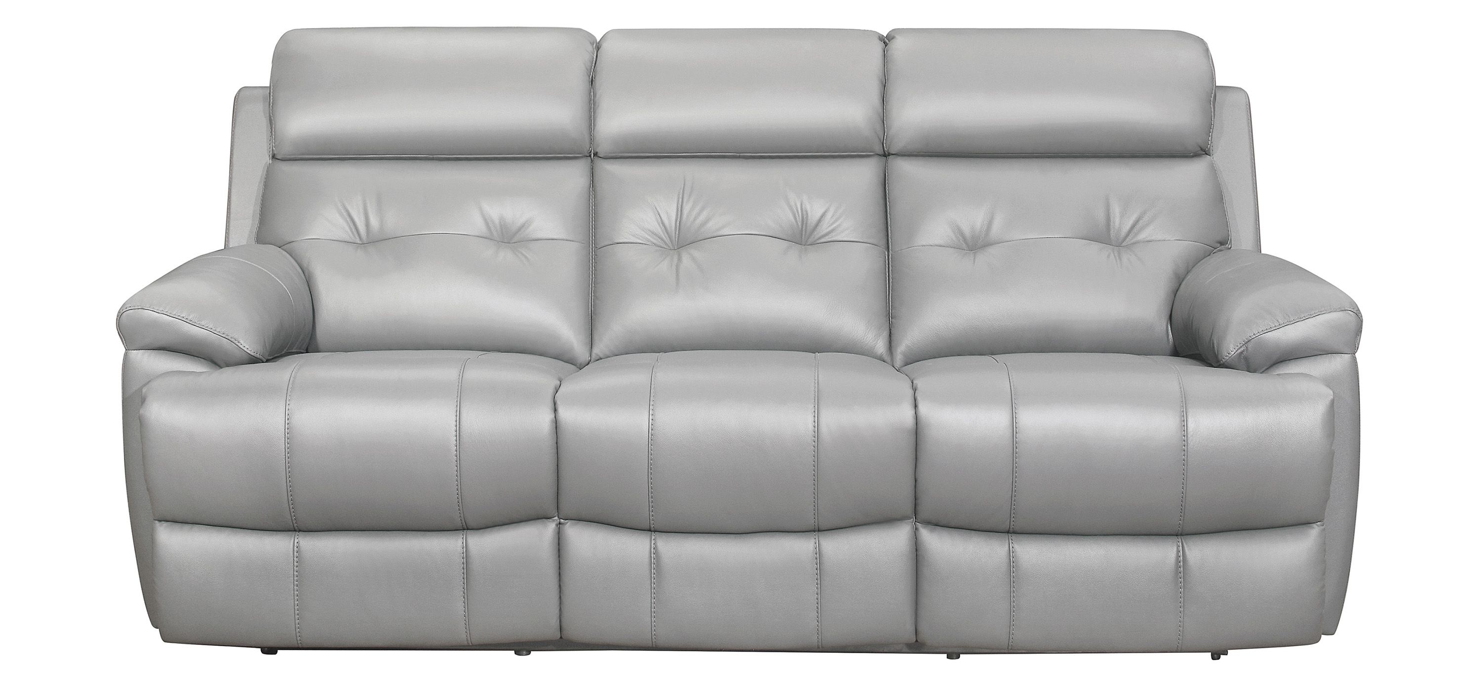 Wallstone Leather Double Reclining Sofa