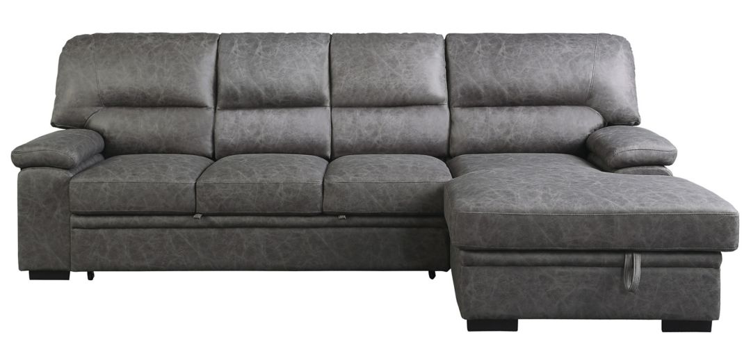 296257200 Mendon 2-pc Sectional Sleeper Sofa W/ Storage sku 296257200