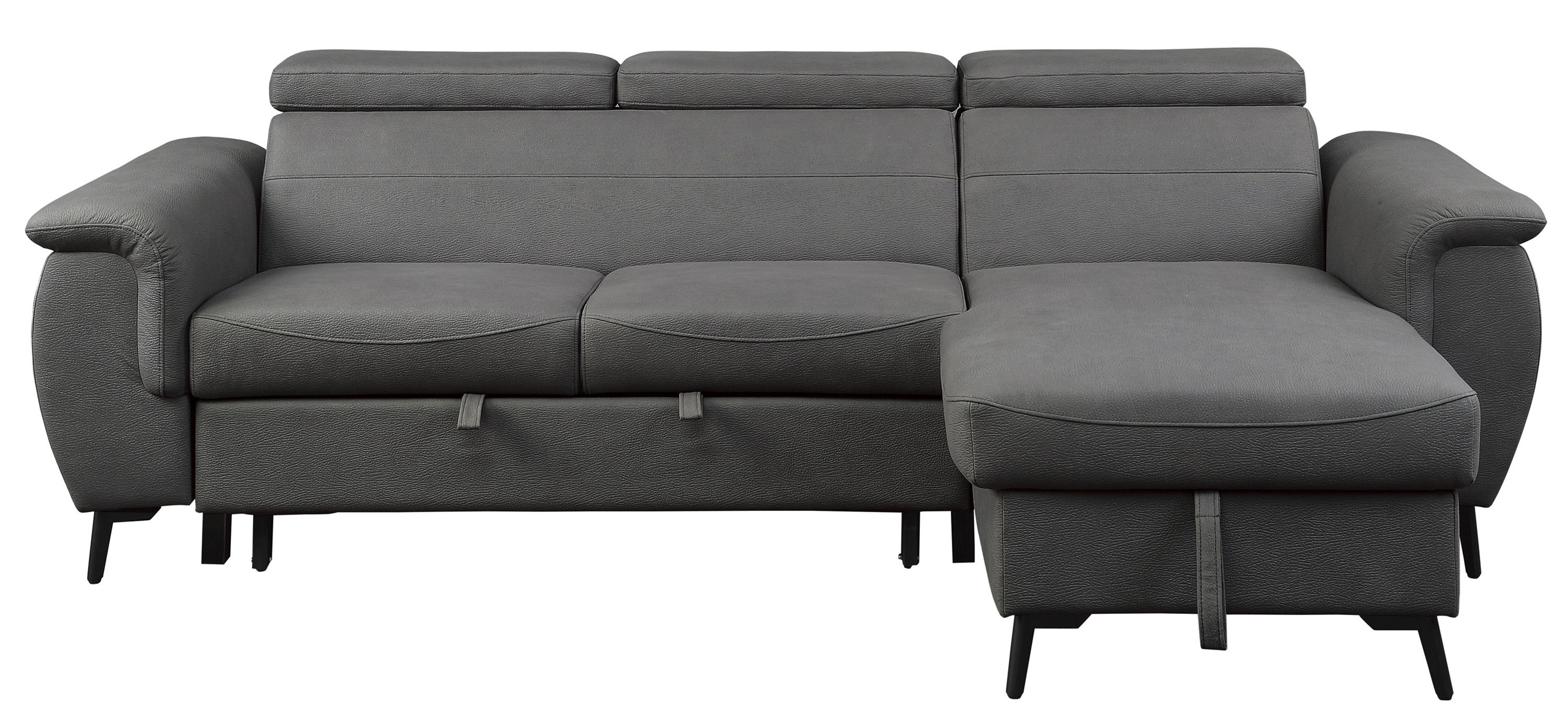 Michigan 2-pc. Sectional Sleeper Sofa w/ Storage