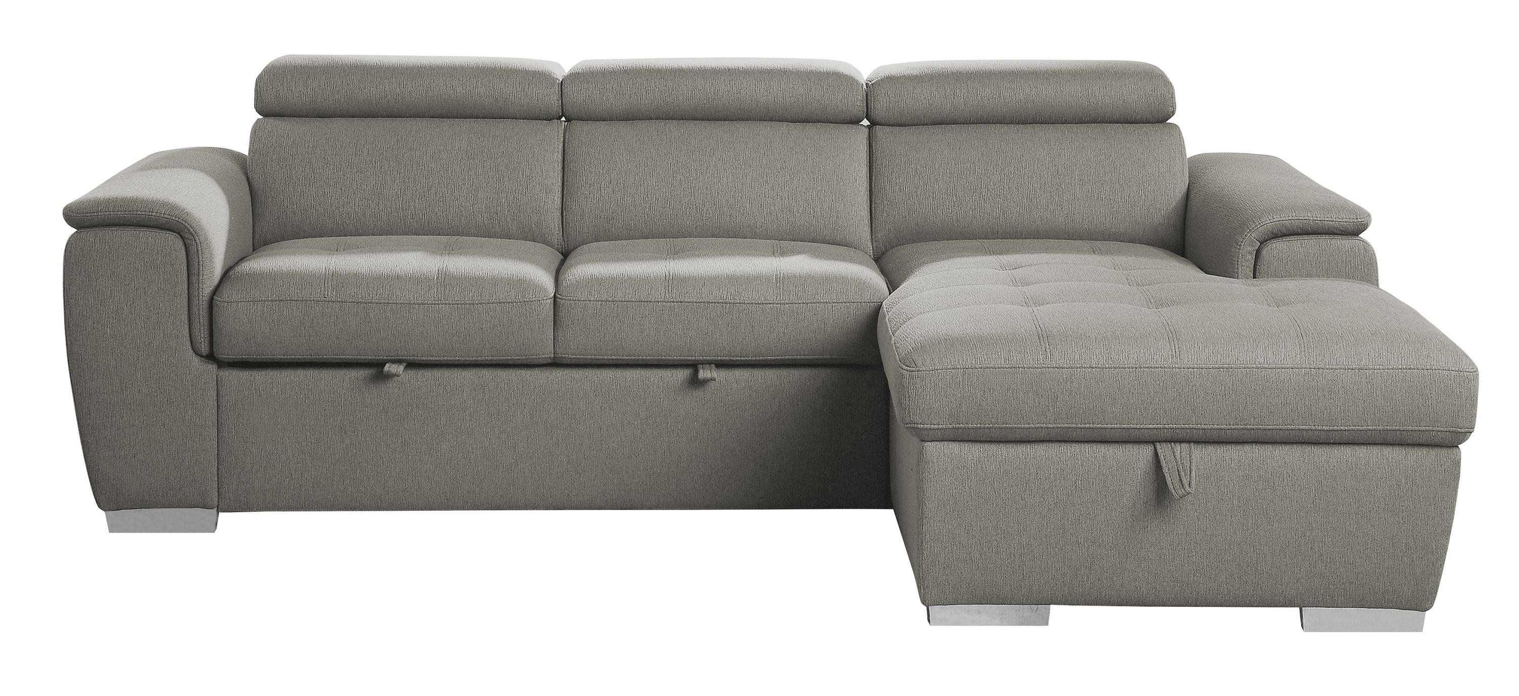 Solomon 2-pc. Sectional with Pull-Out Bed