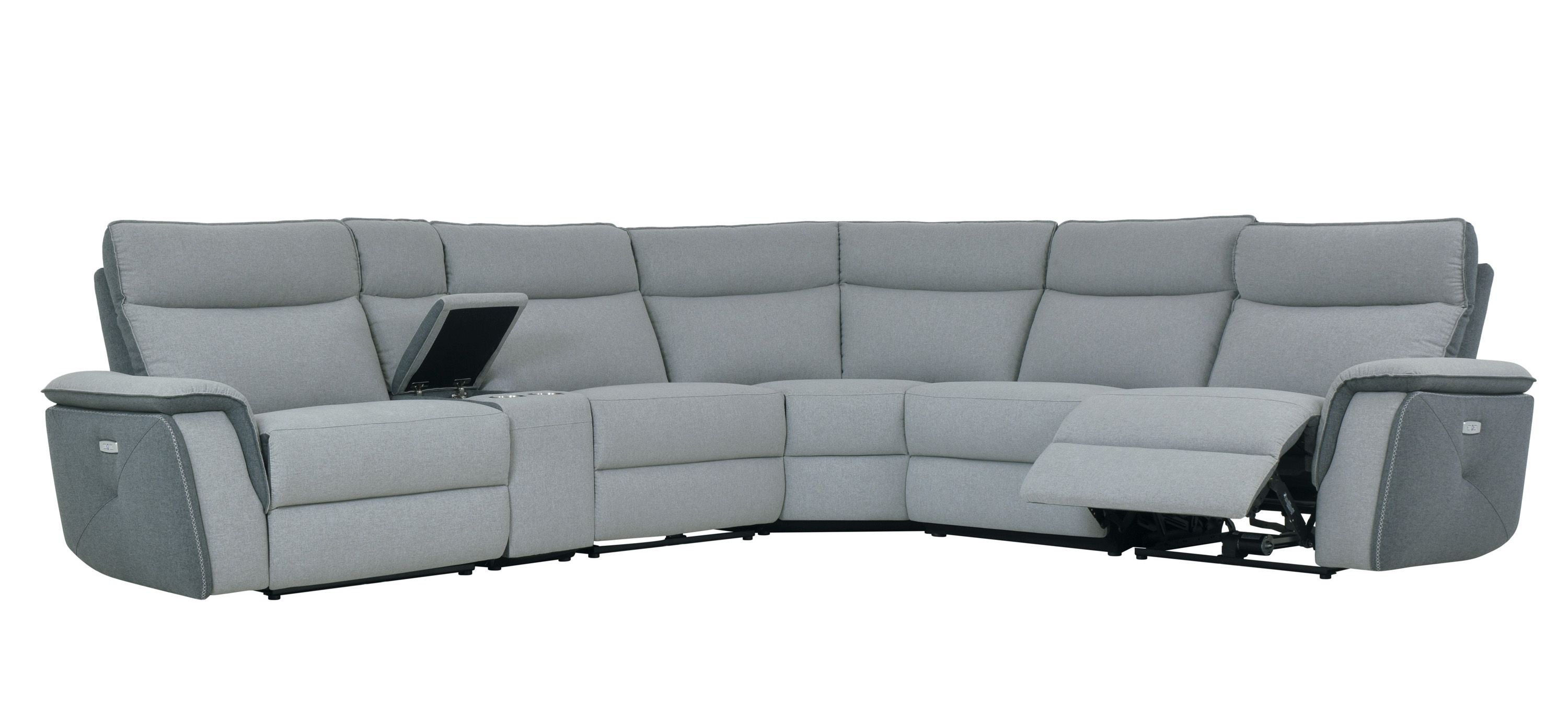 Ashton 6-pc Power Reclining Sectional