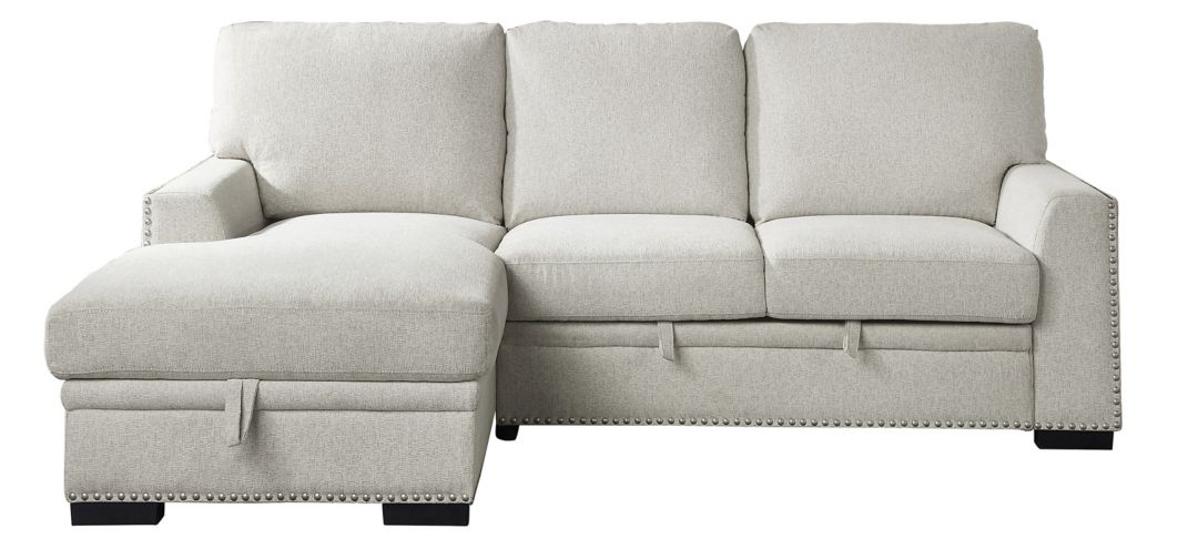 299446830 Adelia 2-pc Left Facing Sectional With Pull-Out Be sku 299446830