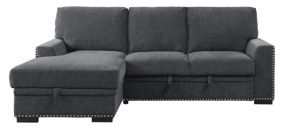 299446850 Adelia 2-pc Left Facing Sectional With Pull-Out Be sku 299446850