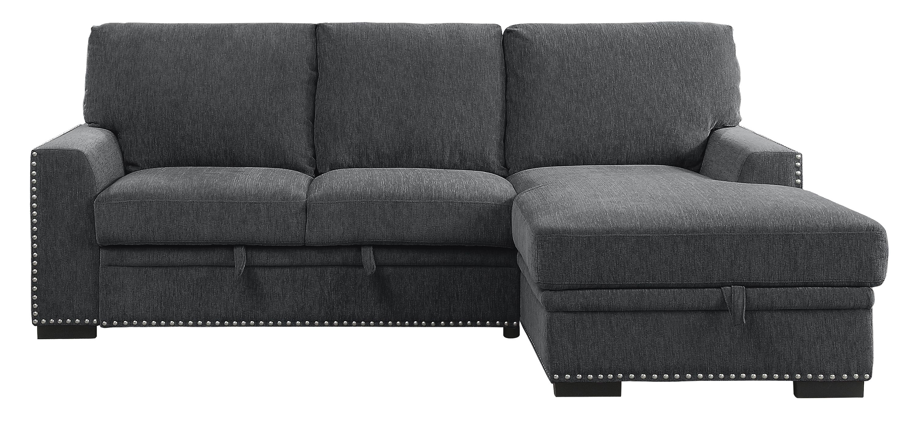 Adelia 2-Piece Sectional with Pull-Out Bed