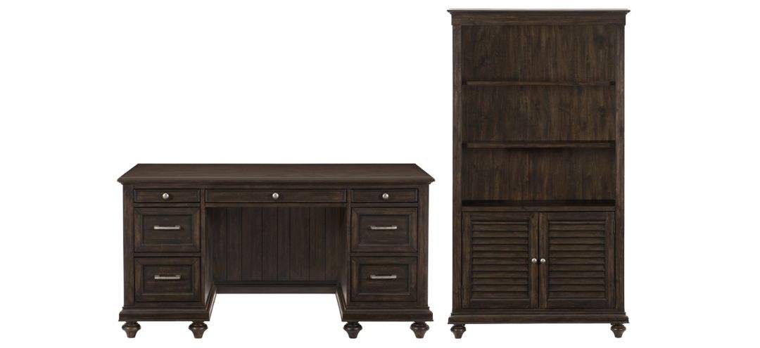 Larkin 2-pc. Home Office Set w/ Executive Desk