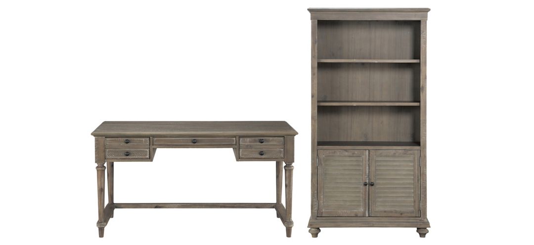 Larkin 2-pc Home Office Set W/ Writing Desk