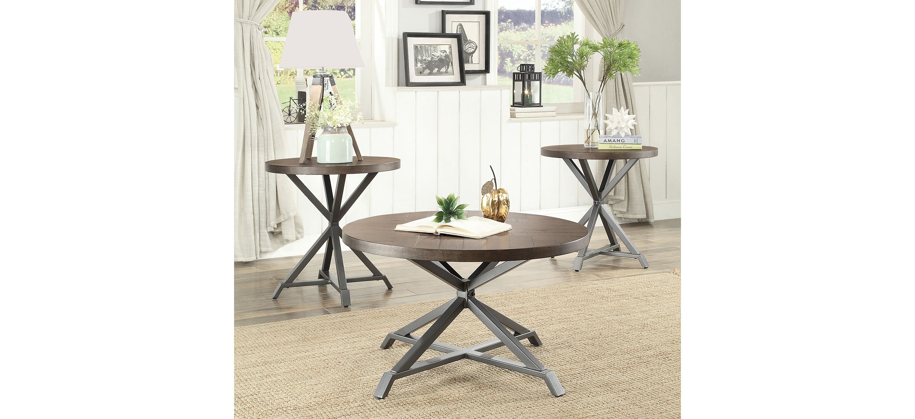 Pratt 3-pc. Table Set