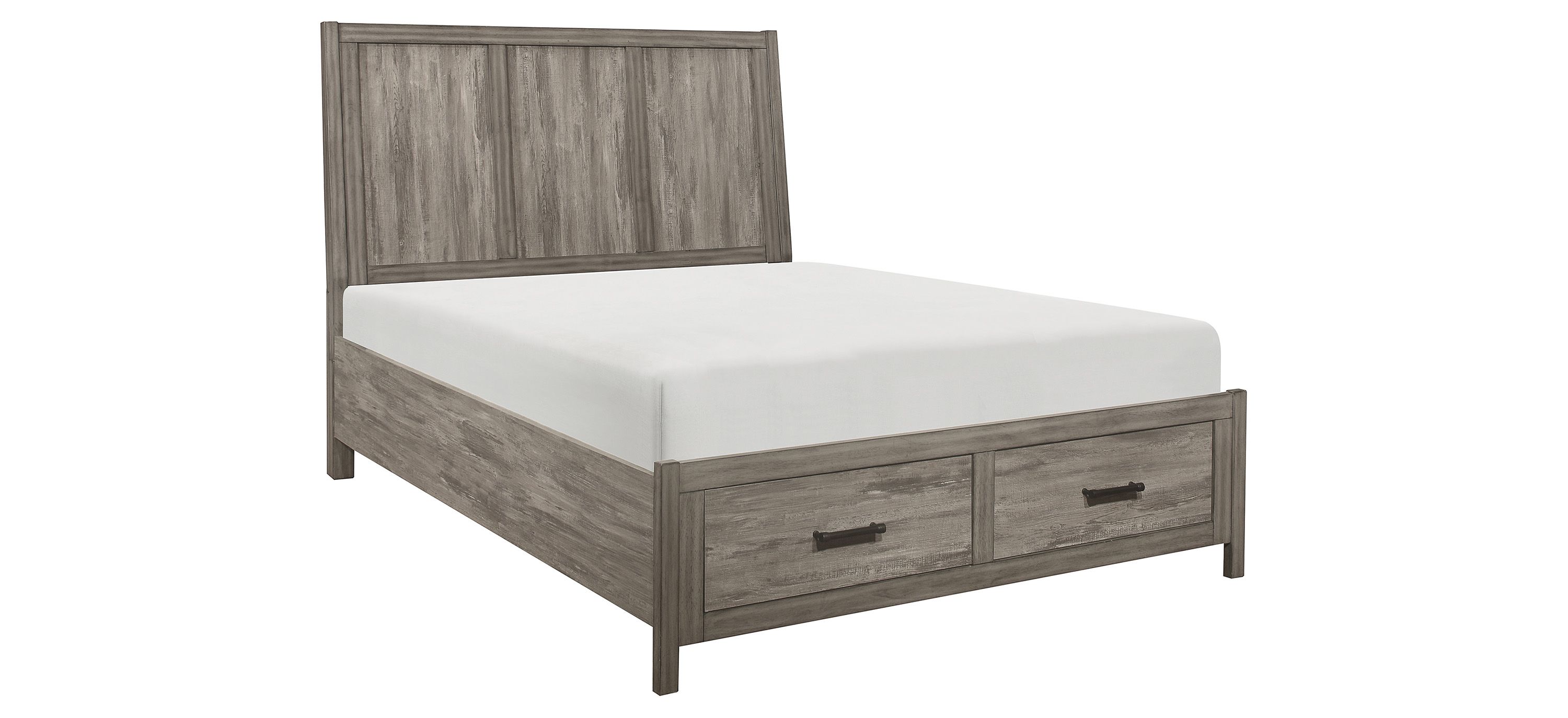 Simone Platform Storage Bed