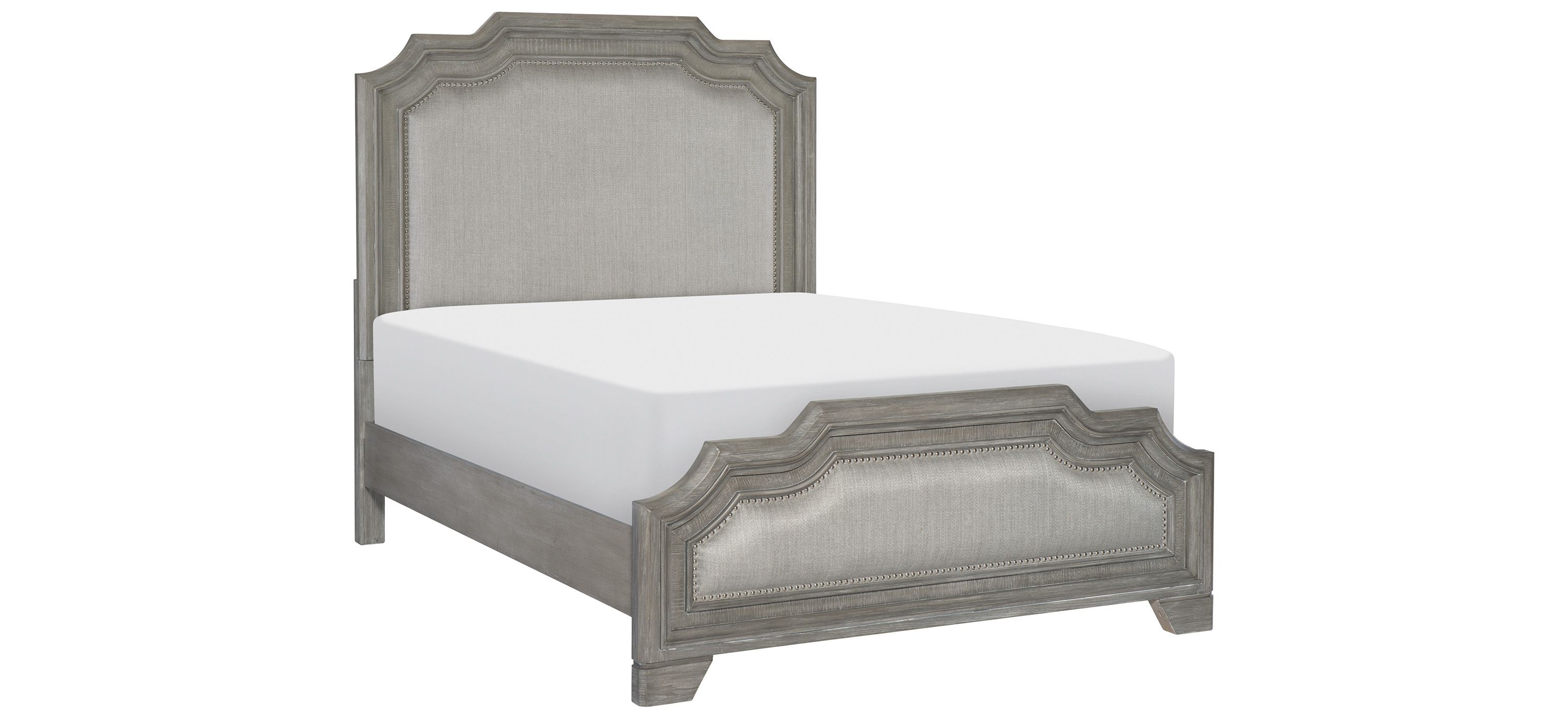 Kara Upholstered Panel Bed