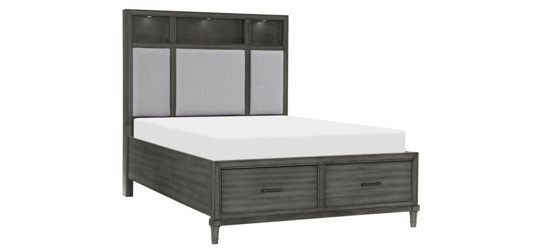 517157300 Lana Upholstered Platform Bed sku 517157300