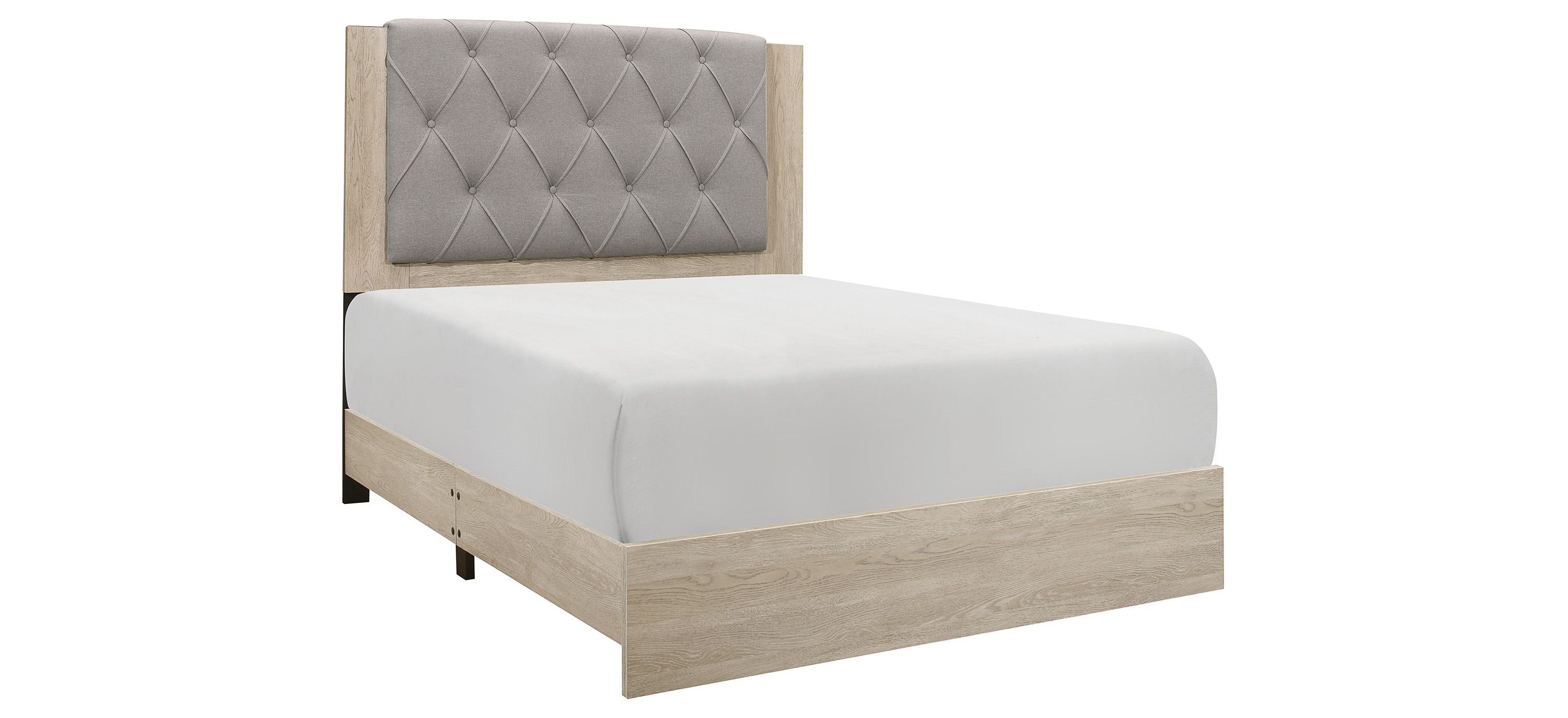 Karren Upholstered Panel Bed