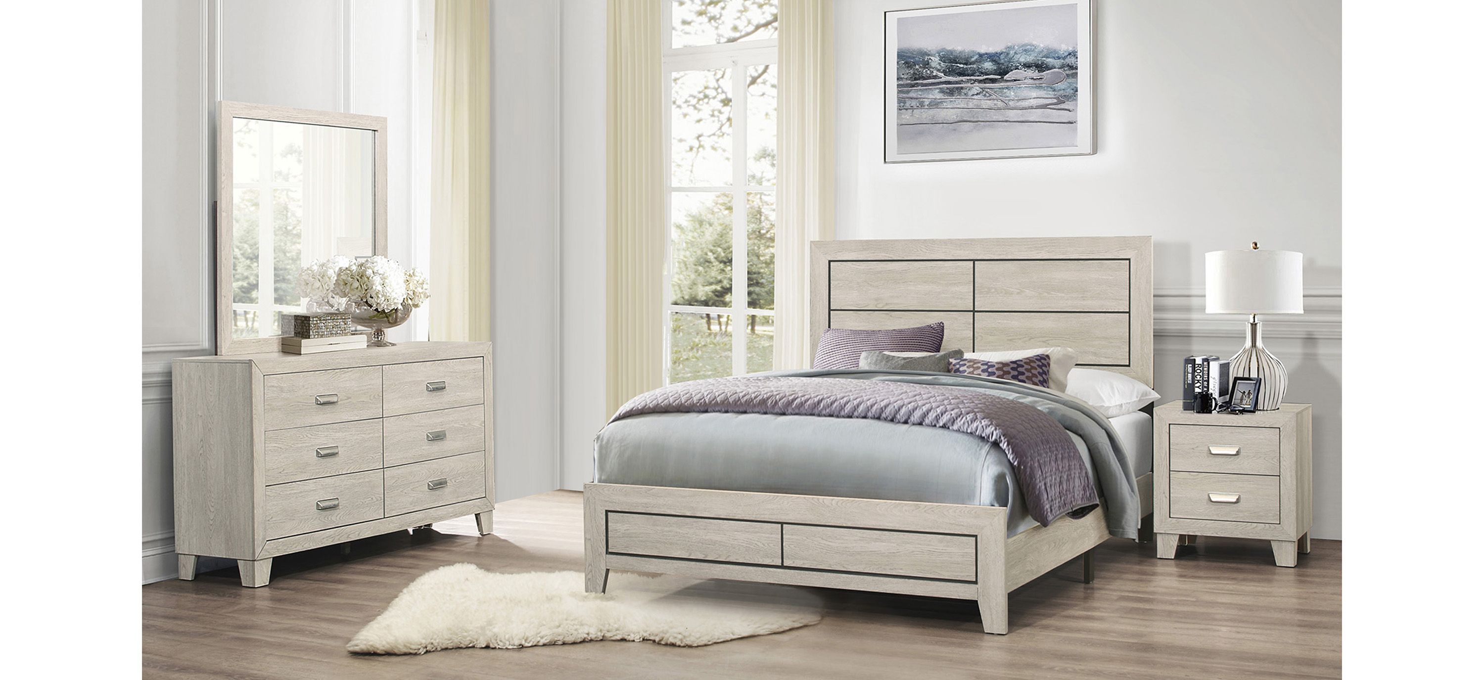 Louden 4-Pc. Panel Bedroom Set