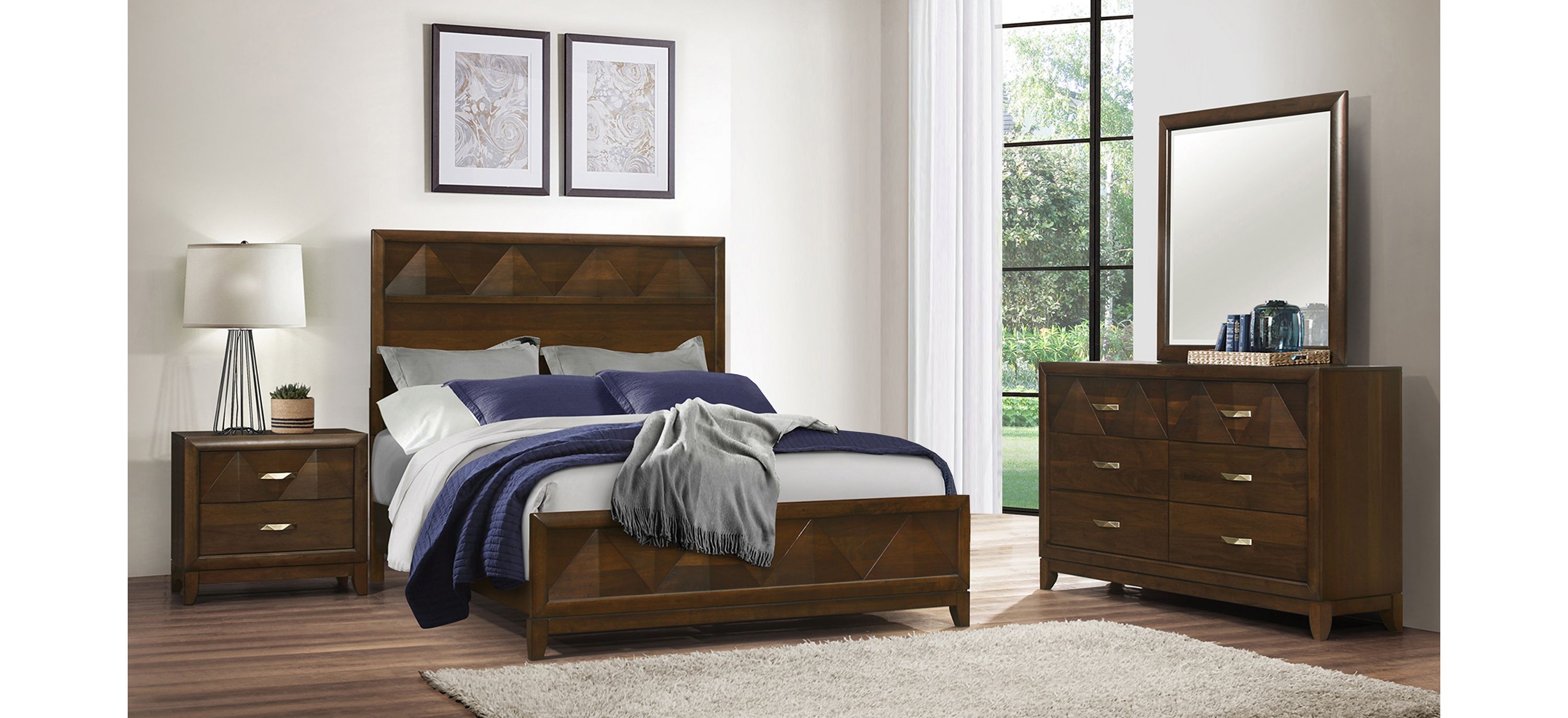 Massa 4-Pc. Panel Bedroom Set