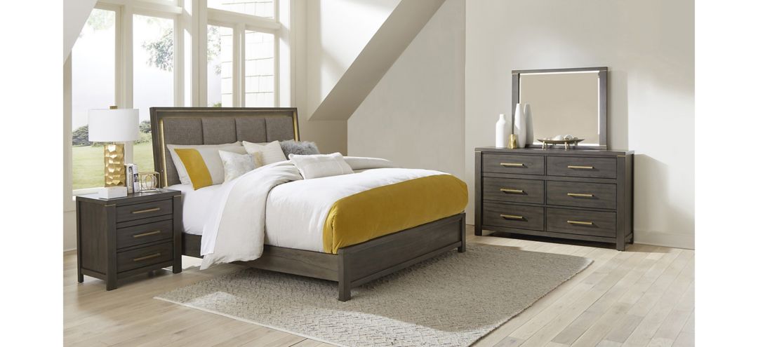 571152480 Danridge 4-Pc. Upholstered Panel Bedroom Set sku 571152480