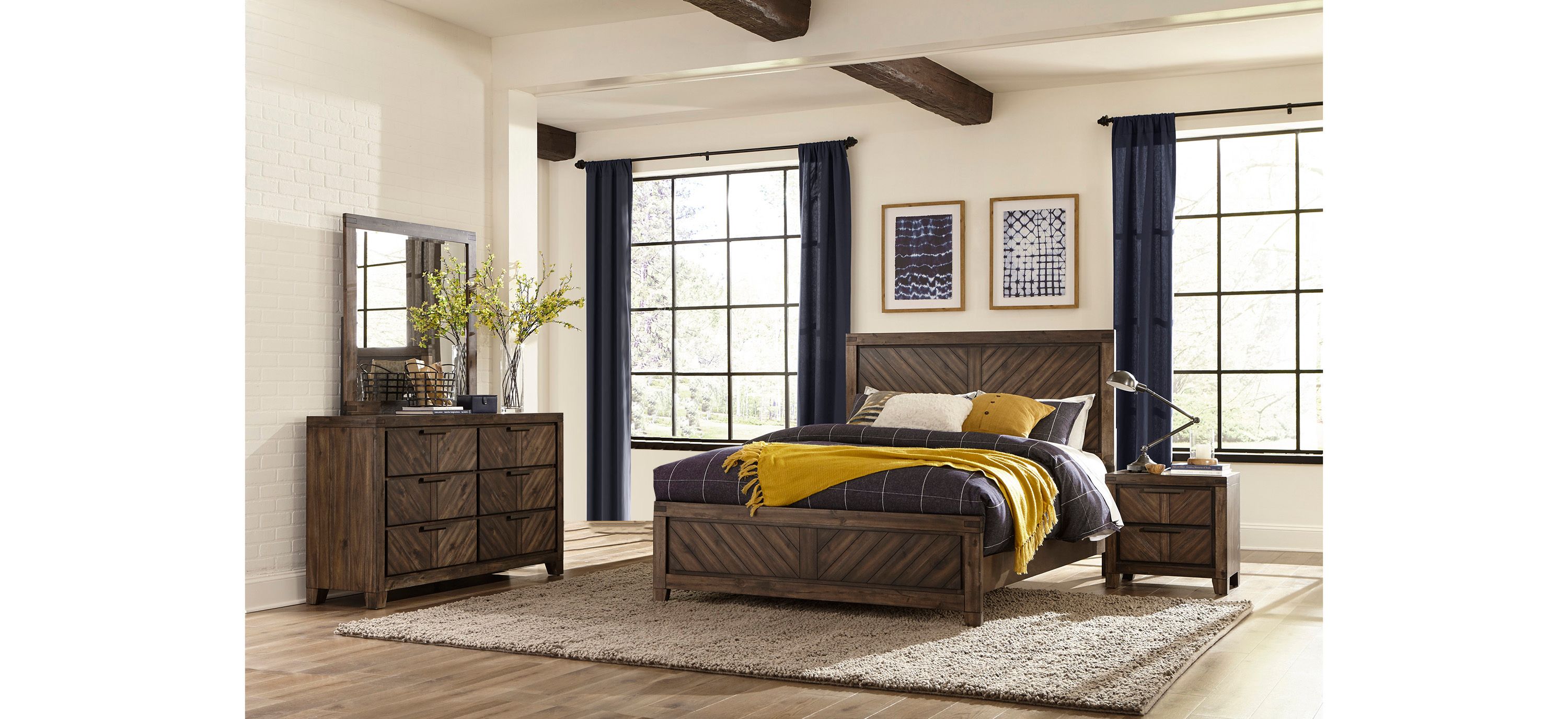 Fostoria 4- Pc. Panel Bedroom Set