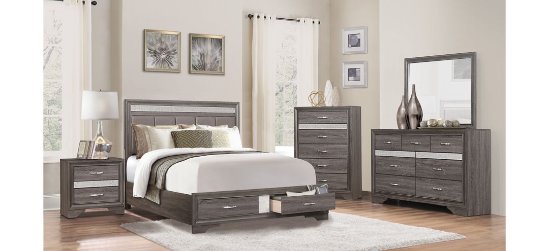 Griggs 4-pc. Upholstered Storage Bedroom Set