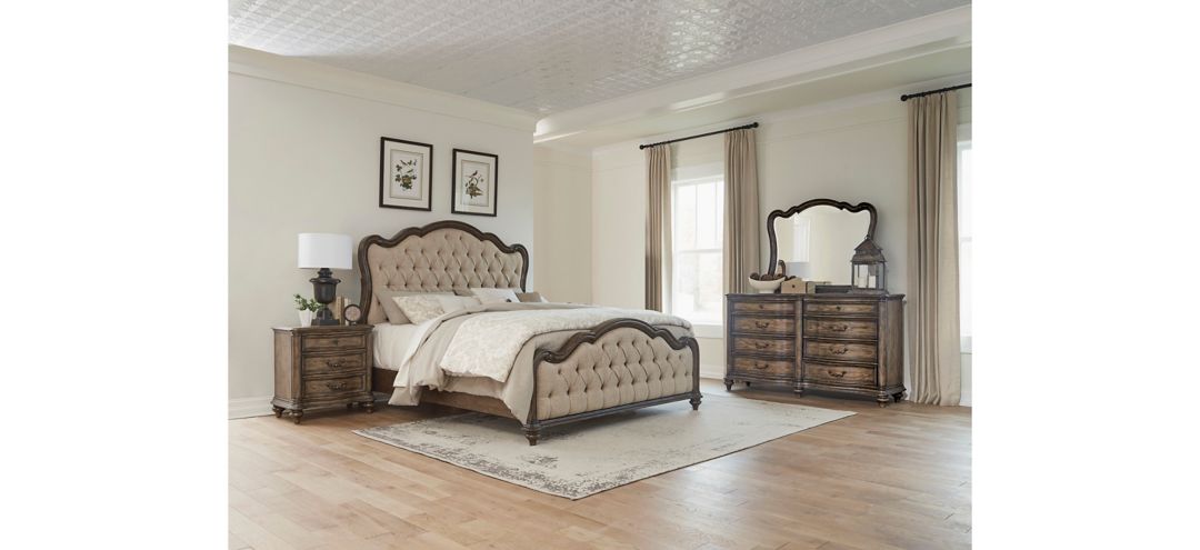 Moorewood Park 4-Pc. Upholstered Bedroom Set
