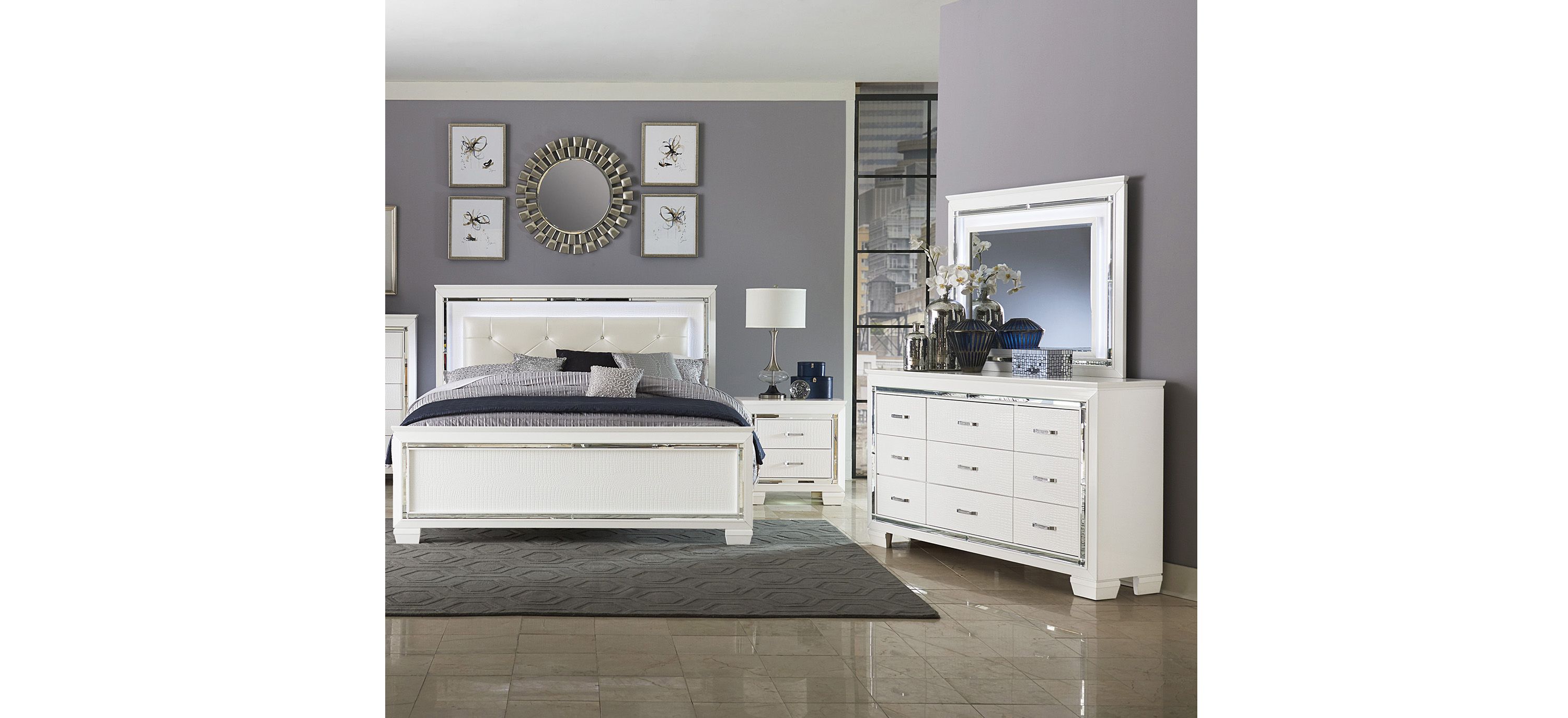 Brambley 4-pc. Queen Bedroom Set w/LED Lights