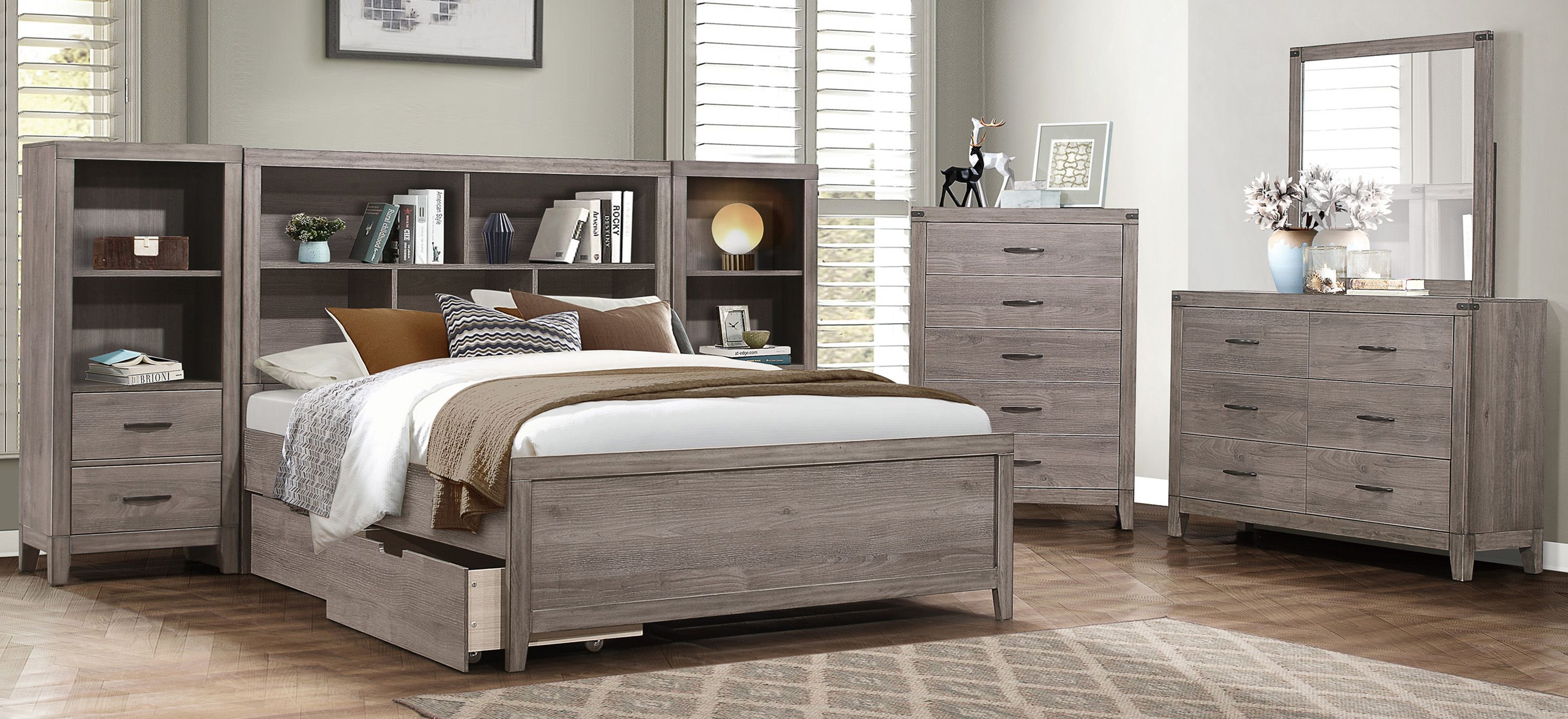 Lorenzi 5-pc. Storage Bedroom Set