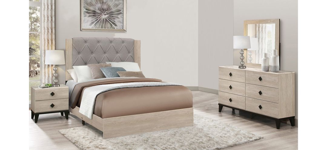 Karren 4-pc. Upholstered Panel Bedroom Set