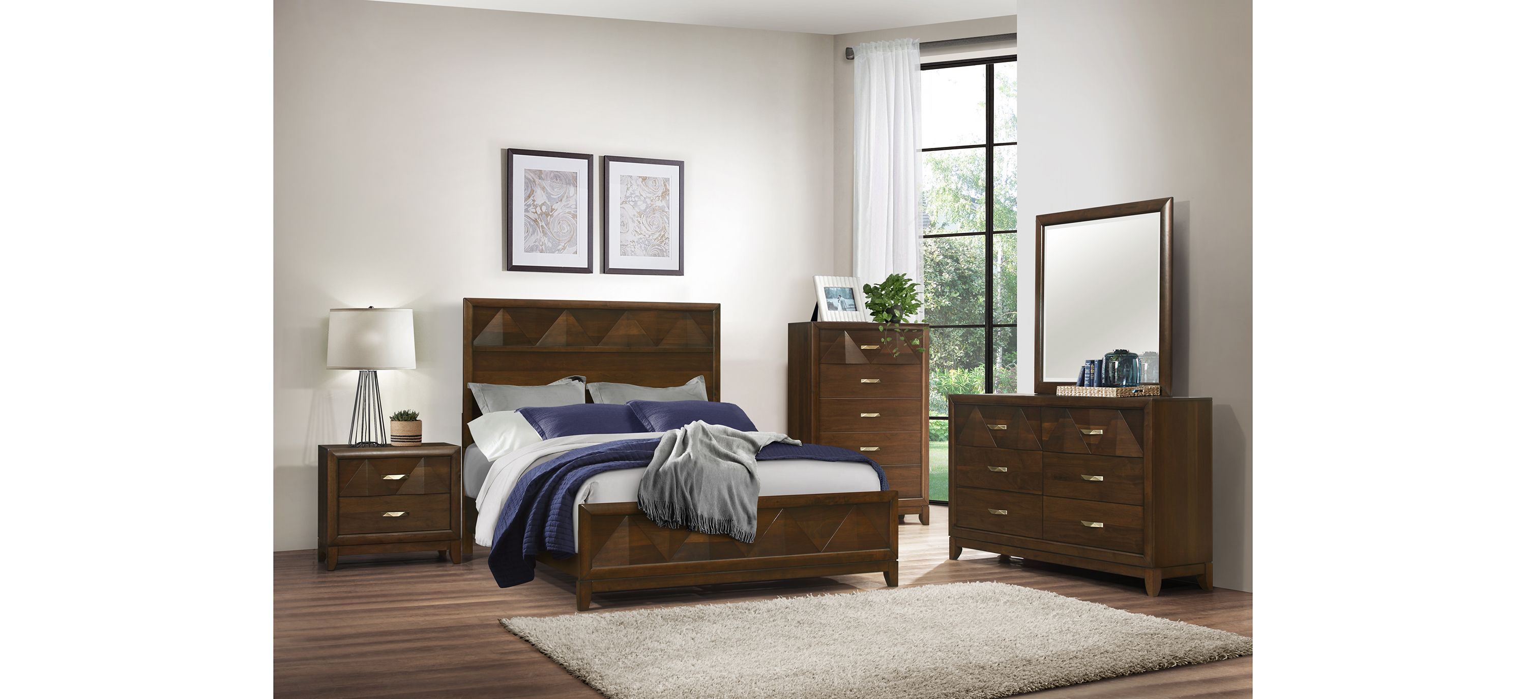 Massa 4-Pc. Panel Bedroom Set