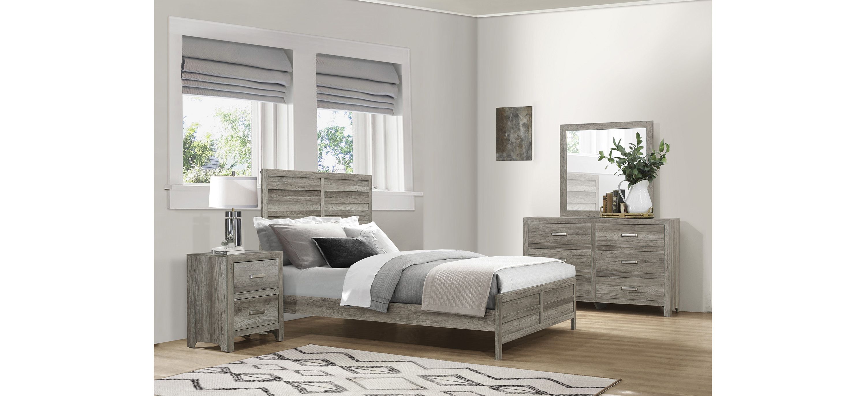 Terrace 4-pc. Panel Bedroom Set