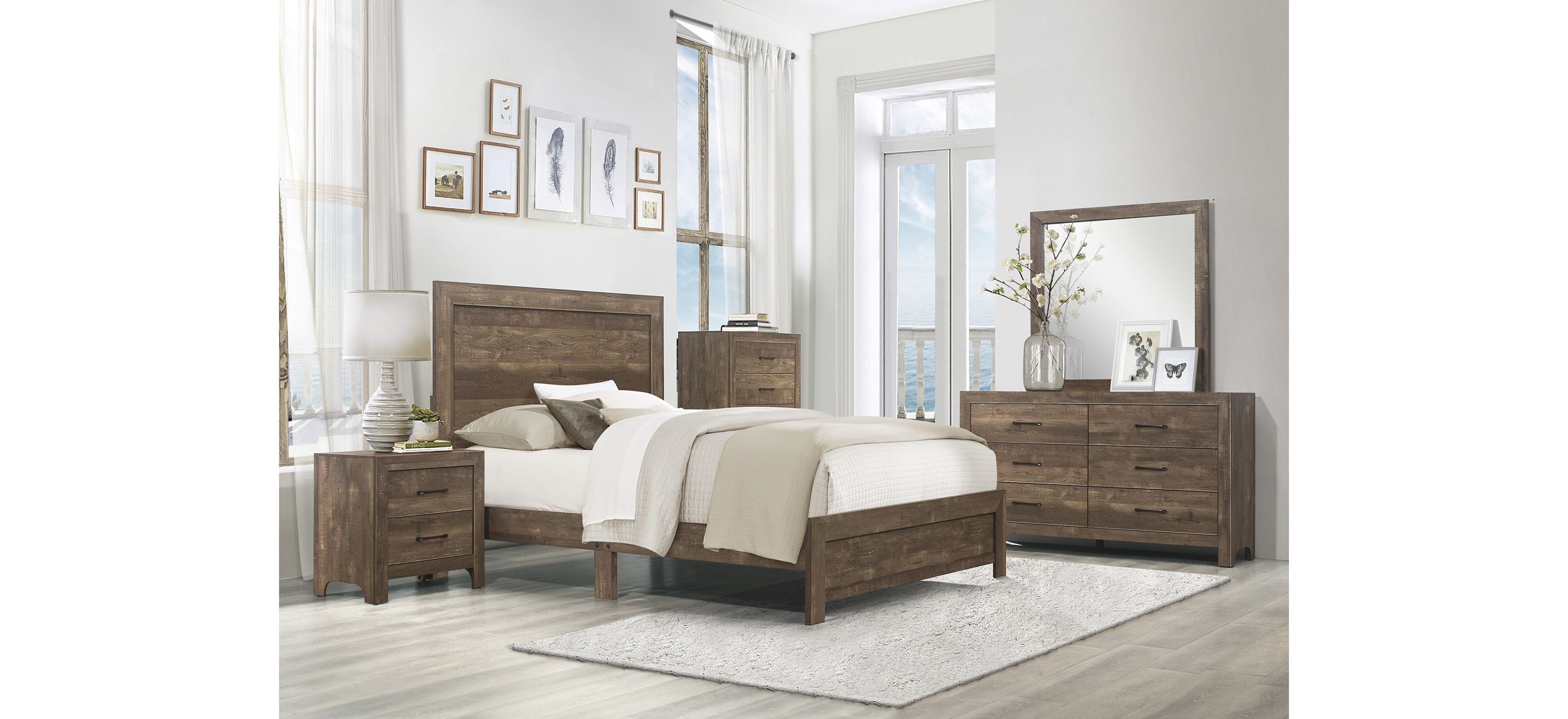 Bijou 4-pc. Panel Bedroom Set
