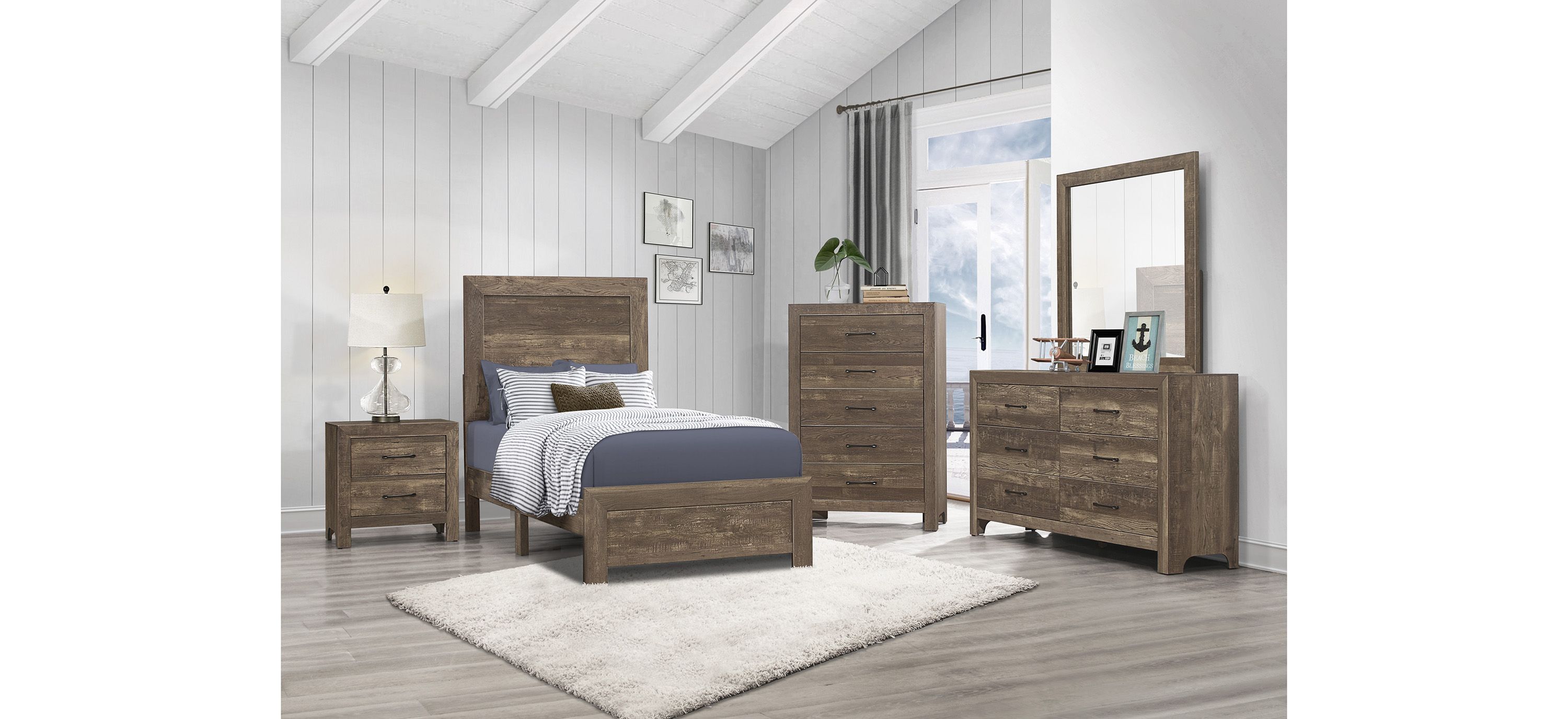 Bijou 5-pc. Panel Bedroom Set