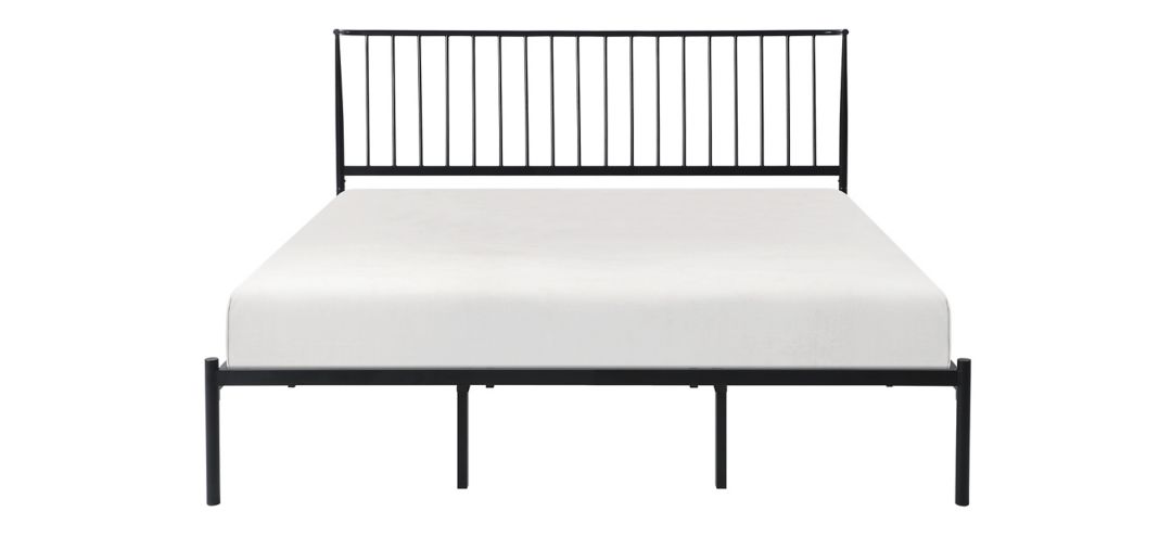 Fawn Queen Metal Platform Bed
