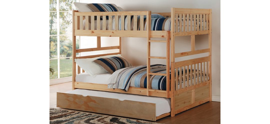 Carissa Bunk Bed With Trundle