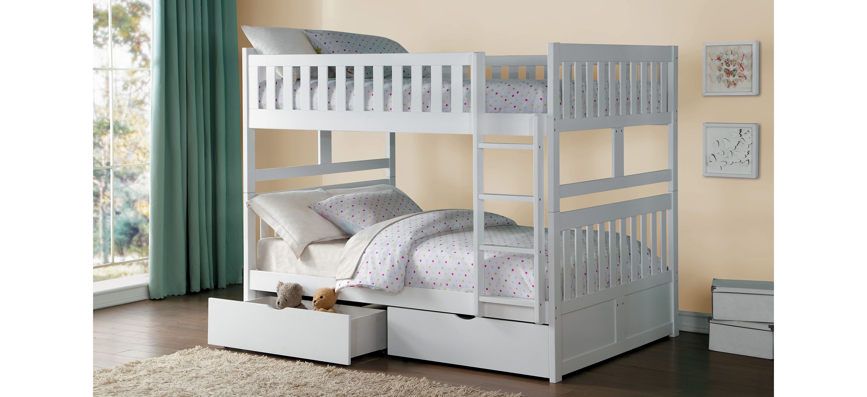 Carissa Bunk Bed with Storage