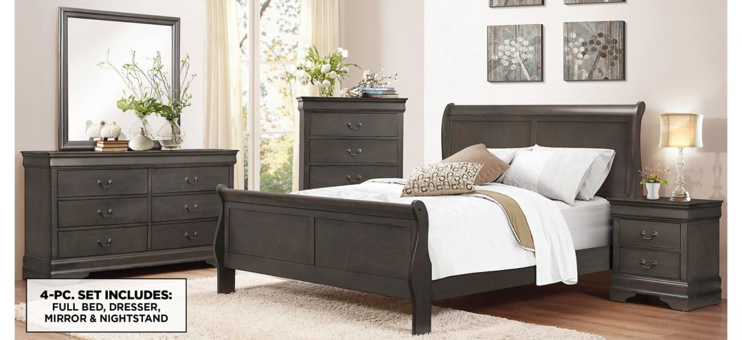 591321490 Edina 4-pc Bedroom Set sku 591321490