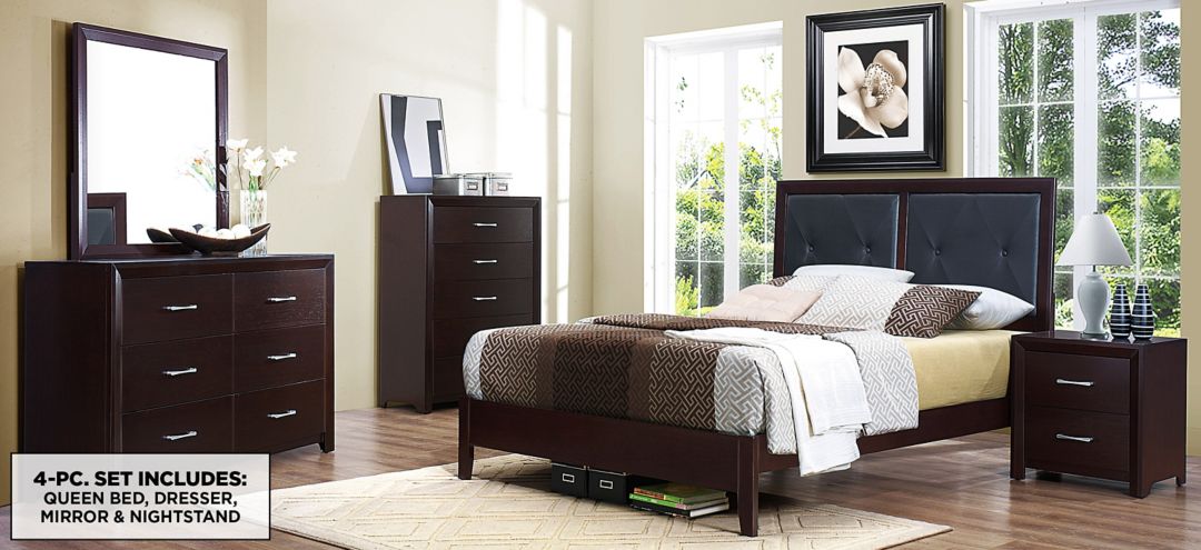 592221450 Pell 4-pc Bedroom Set sku 592221450